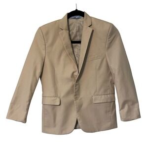 Art Hoffman Junior Designed in Italy Tan Blazer Boys Kids Suit Jacket